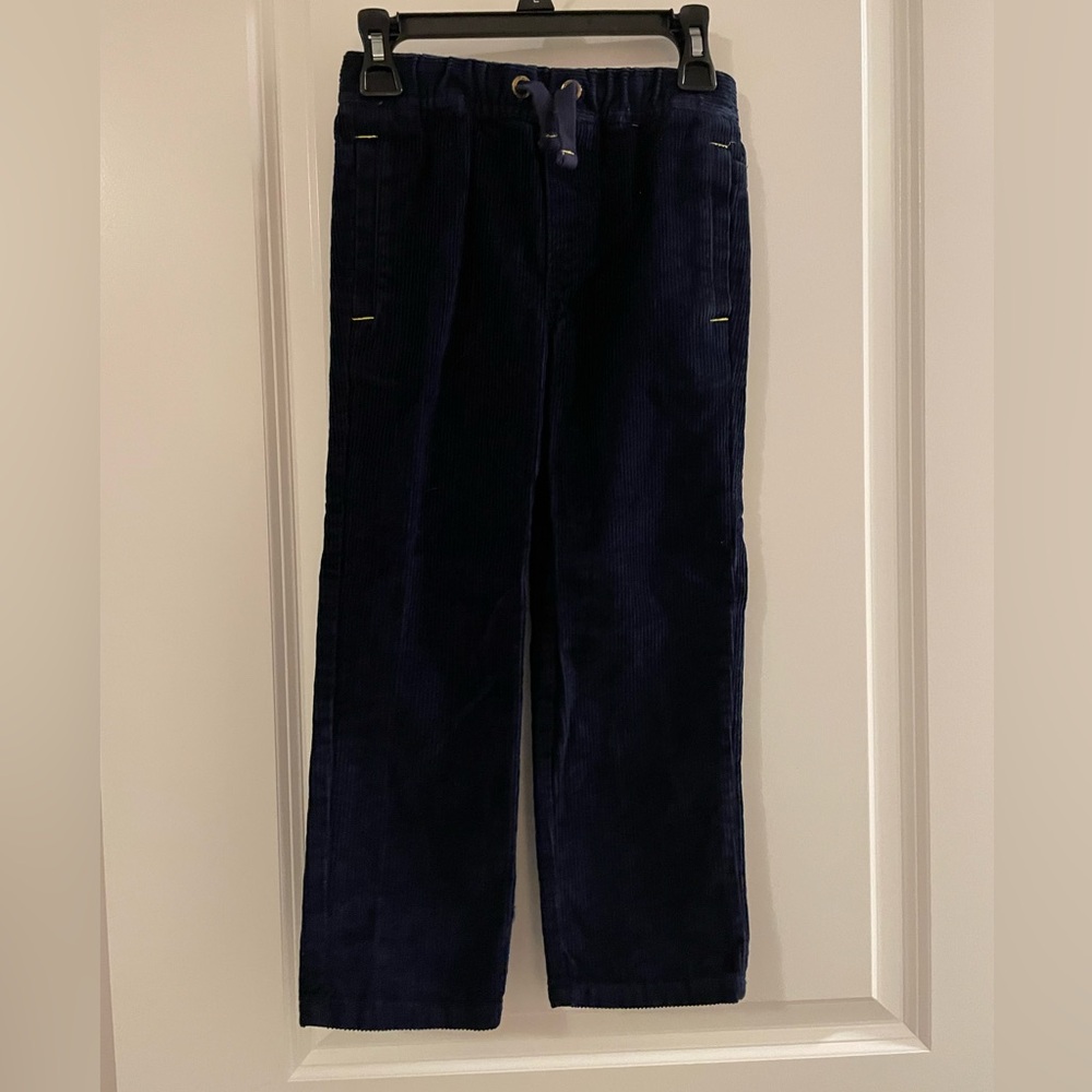 Mini Boden Navy Corduroy Trousers
